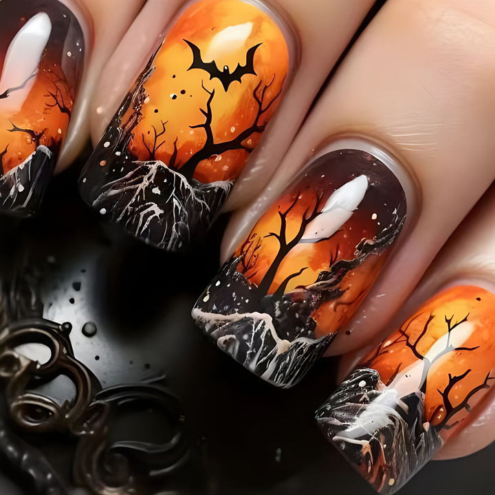 Creative Halloween-Themed Nail Art Set Kalsten
