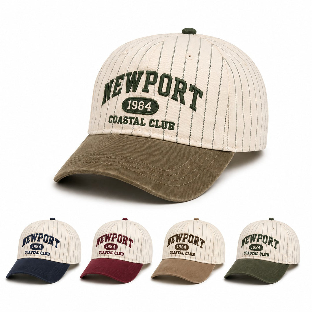 Women casual and stylish cap with stripe pattern Brehn