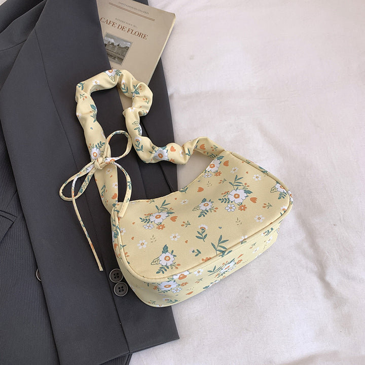 Floral Print Shoulder Bag