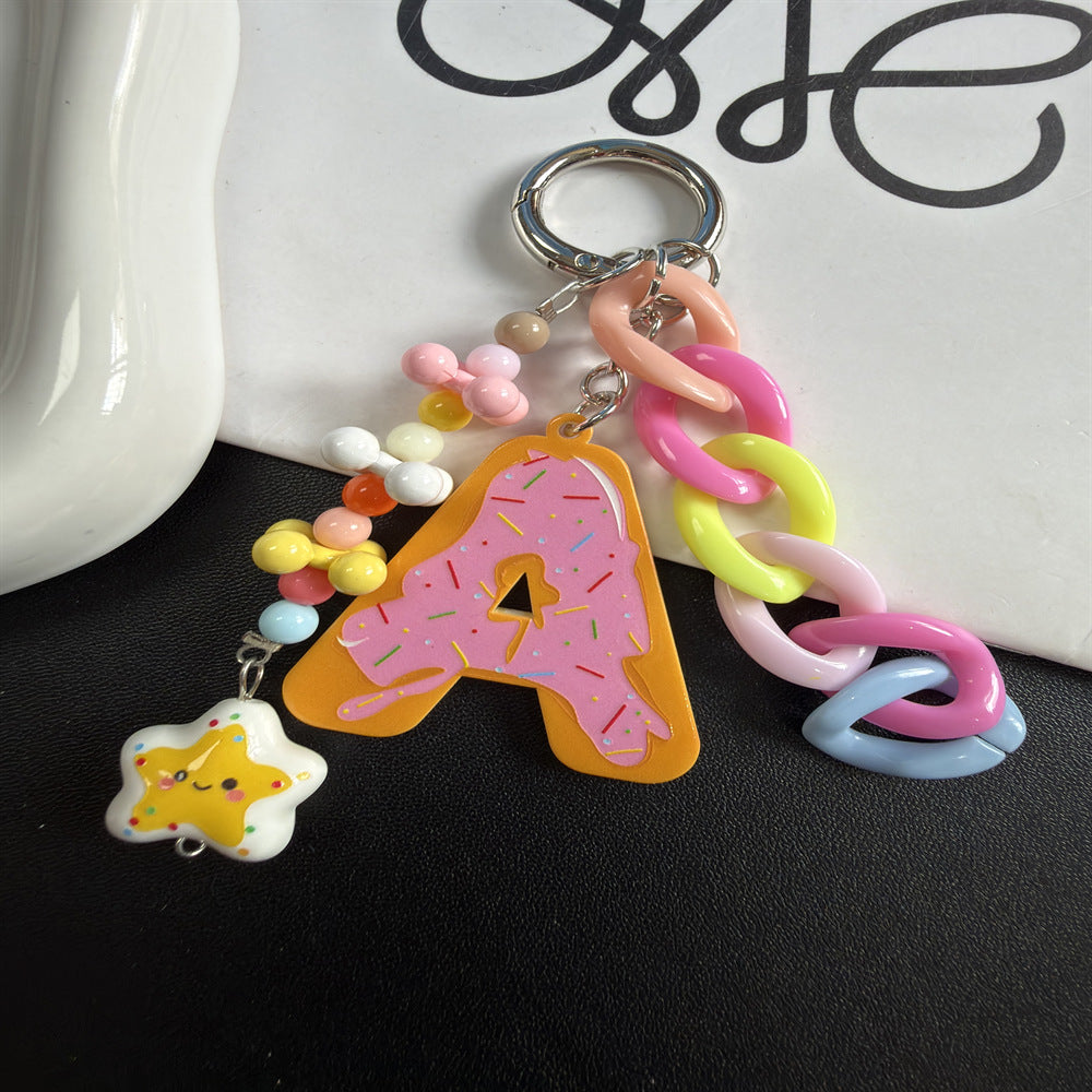 Whimsical Themed Charm Keychain Kalsten