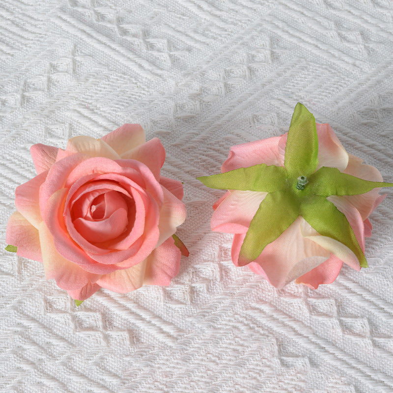 Elegant Fabric Rose Hair Clip