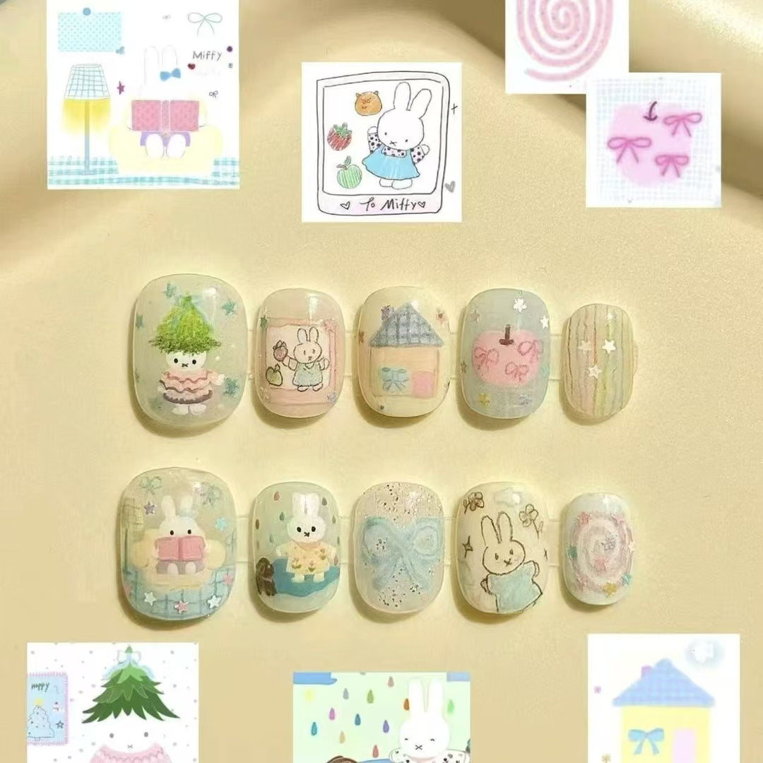 Artistic Character Nail Art Set Kalsten