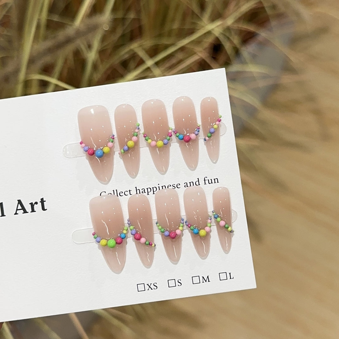 Decorative Themed Press-On Nail Art