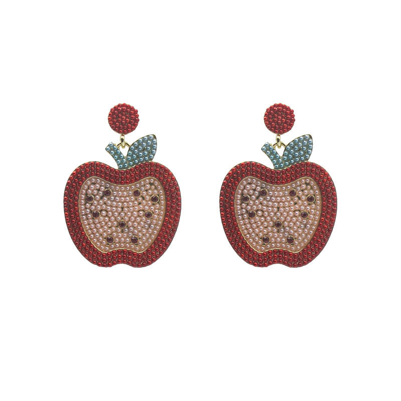 Artistic Beaded Dangle Earrings Kalsten