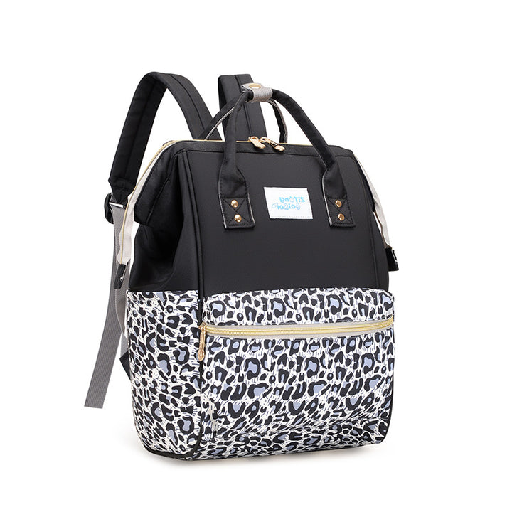 Trendy Animal Print Diaper Backpack Kalsten