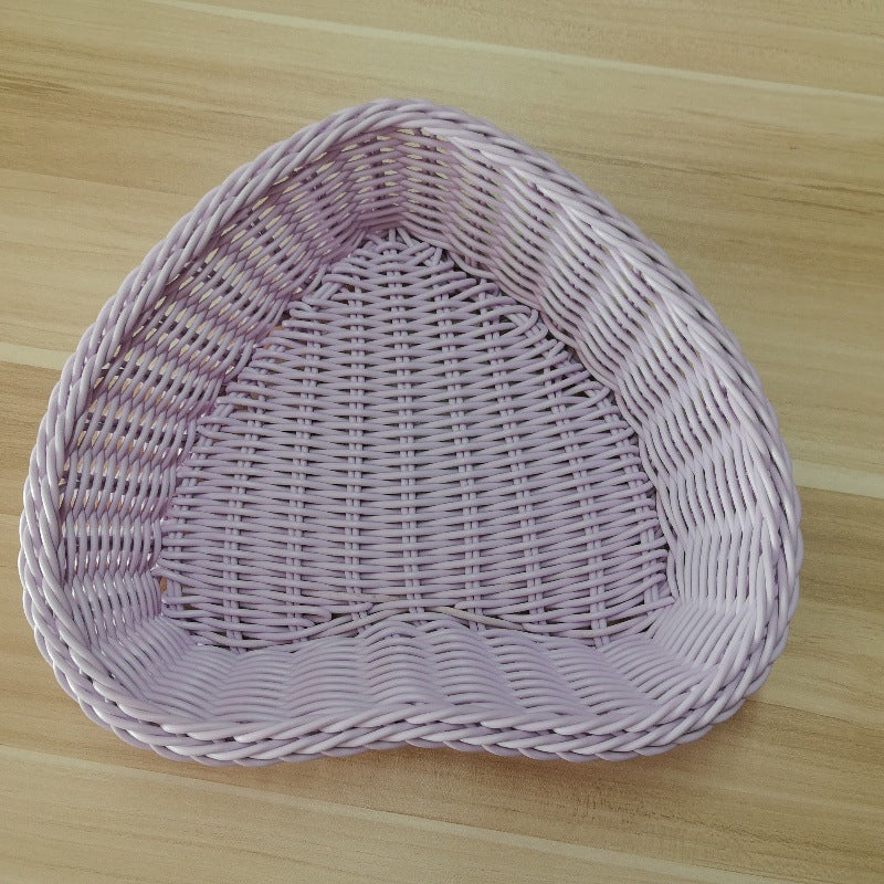 Decorative Wicker Storage Tray Kalsten