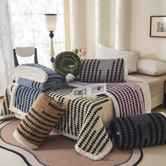Luxury Soft Sherpa Throw Blanket