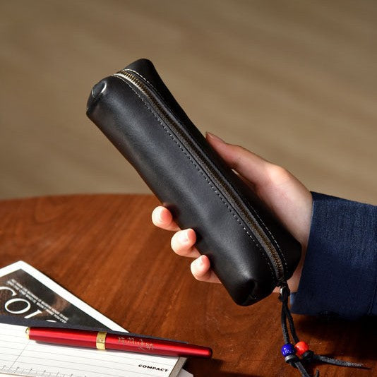 Premium Leather Pencil Case