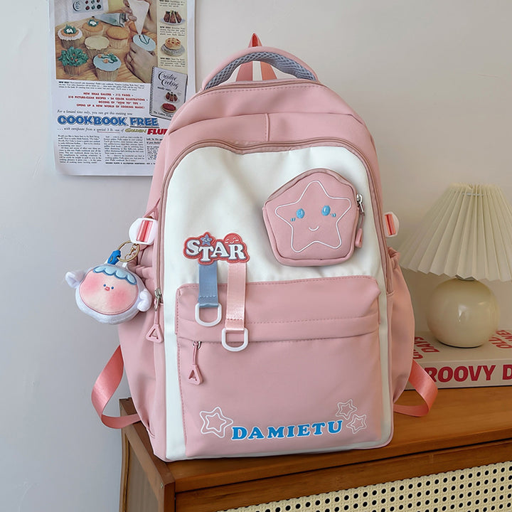 Fun Graphic Printed Backpack Kalsten