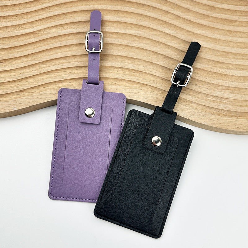 Leather Travel Luggage Tag Kalsten