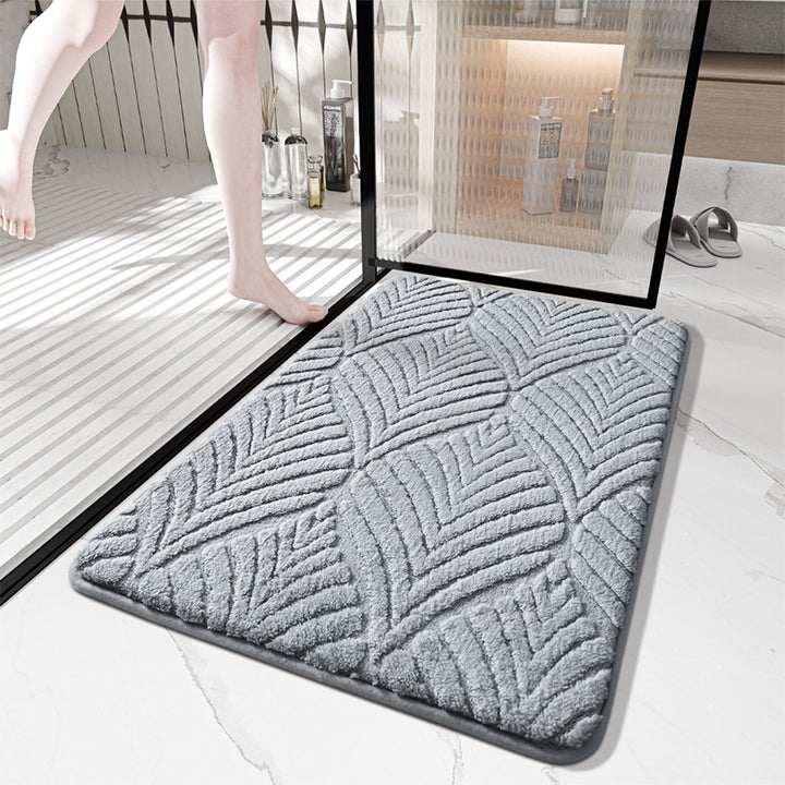 Soft and Absorbent Bathroom Mat Kalsten