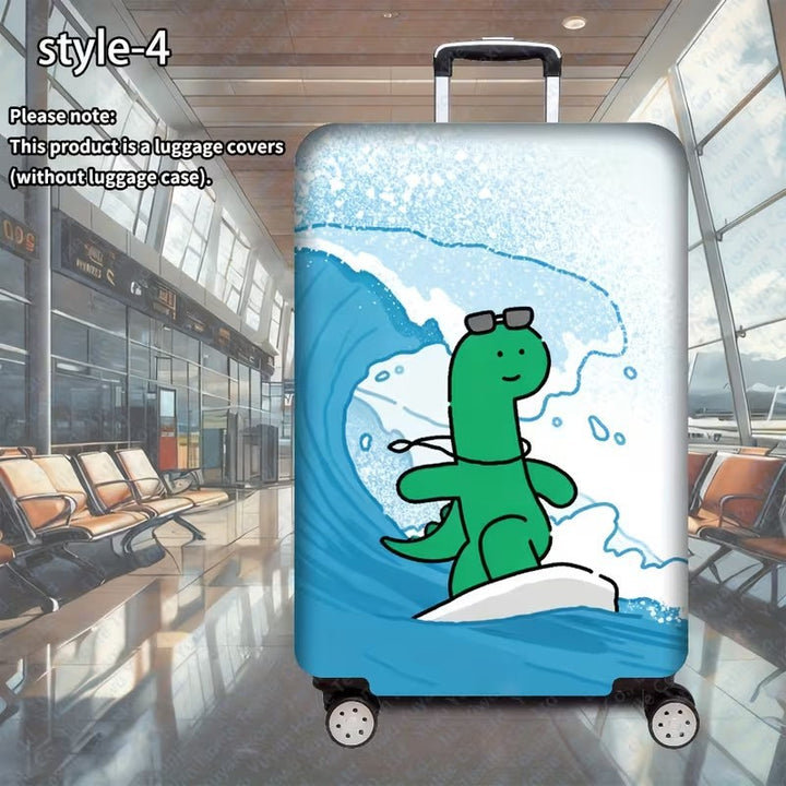 Unisex Luggage Cover with Creative Dinosaur Design Kalsten