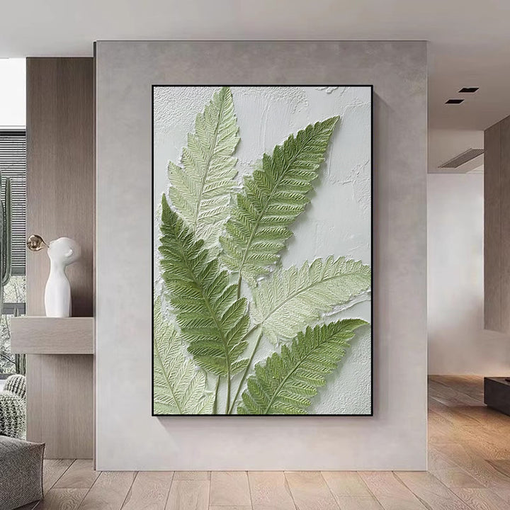 Tropical Leaf Canvas Artwork