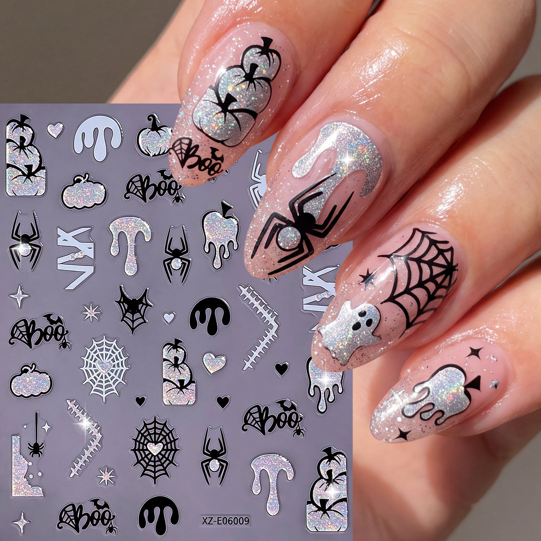Halloween-Themed Nail Art Sticker Set  1791507032