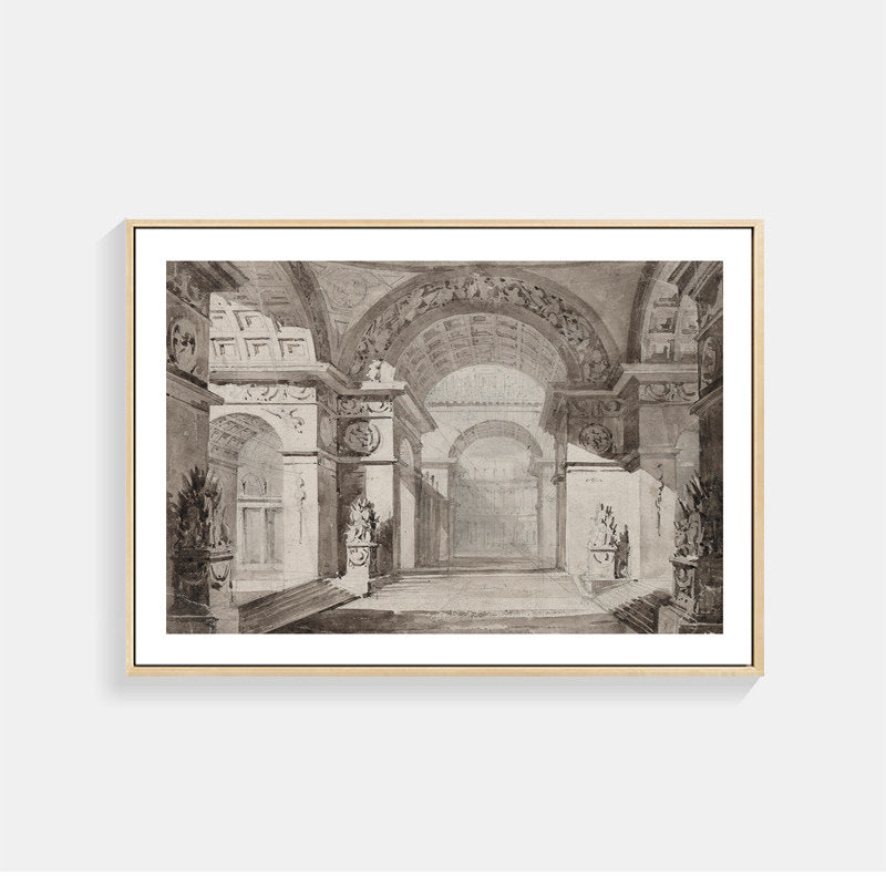 Architectural Artwork Print for Home Decor