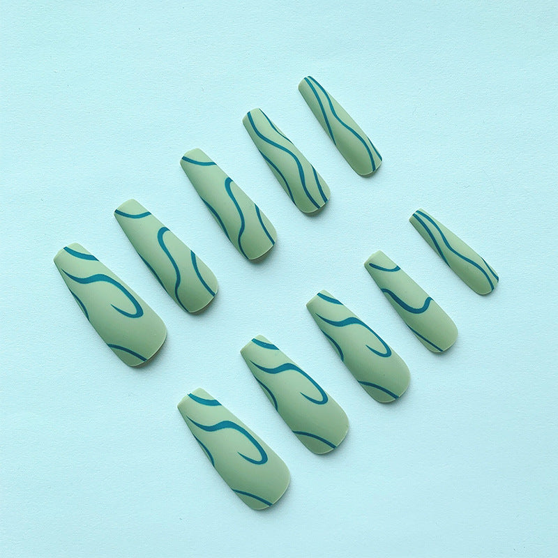 Artistic Long Nail Designs