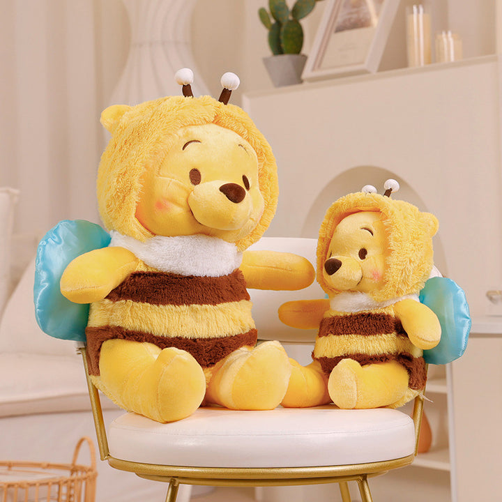 Plush Bear in Bee Costume Cuddly Hooded Stuffed Toy Kalsten