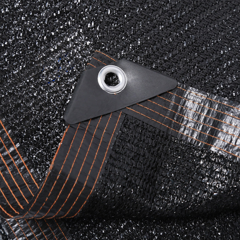 heavy-duty UV resistant shade cloth with reinforced grommets and triple-stitched hem Kalsten