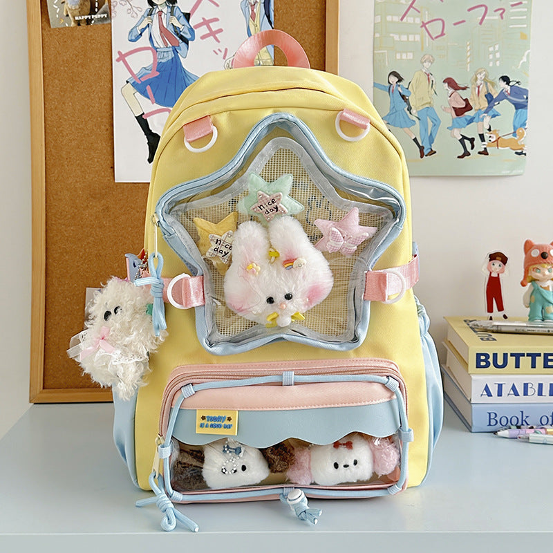 Fun Star-Shaped Design Backpack Kalsten
