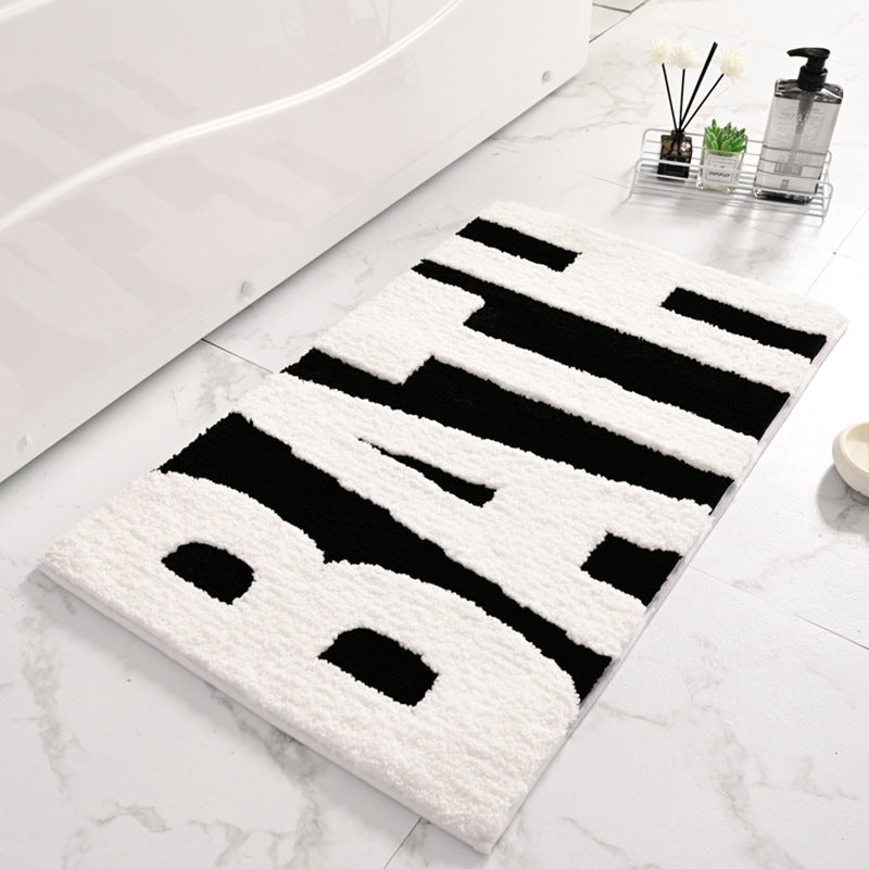 Modern Abstract Bath Mat Kalsten