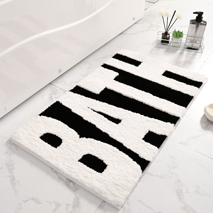 Modern Abstract Bath Mat Kalsten