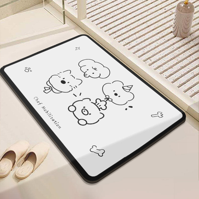 Cartoon Themed Indoor Mat for Home