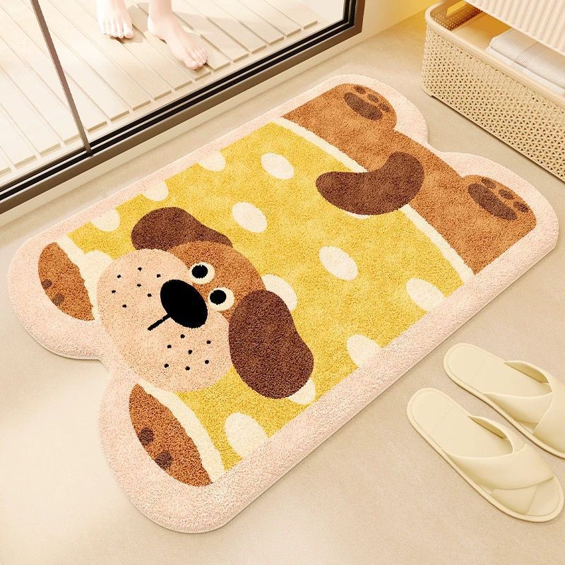 Cute Animal-Themed Bath Mat