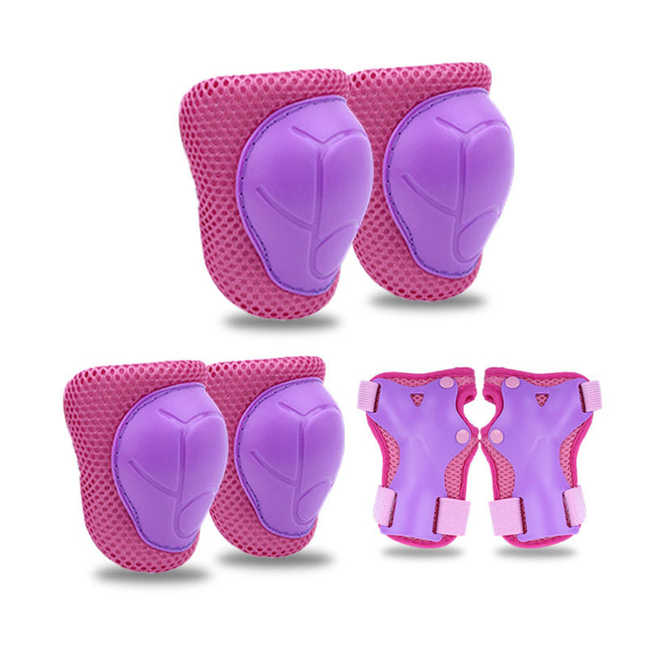 Children's Colorful Safety Helmet and Protective Gear Set Kalsten
