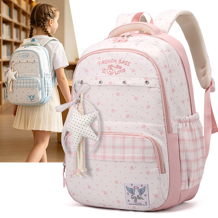 Decorative Floral Print Backpack Kalsten