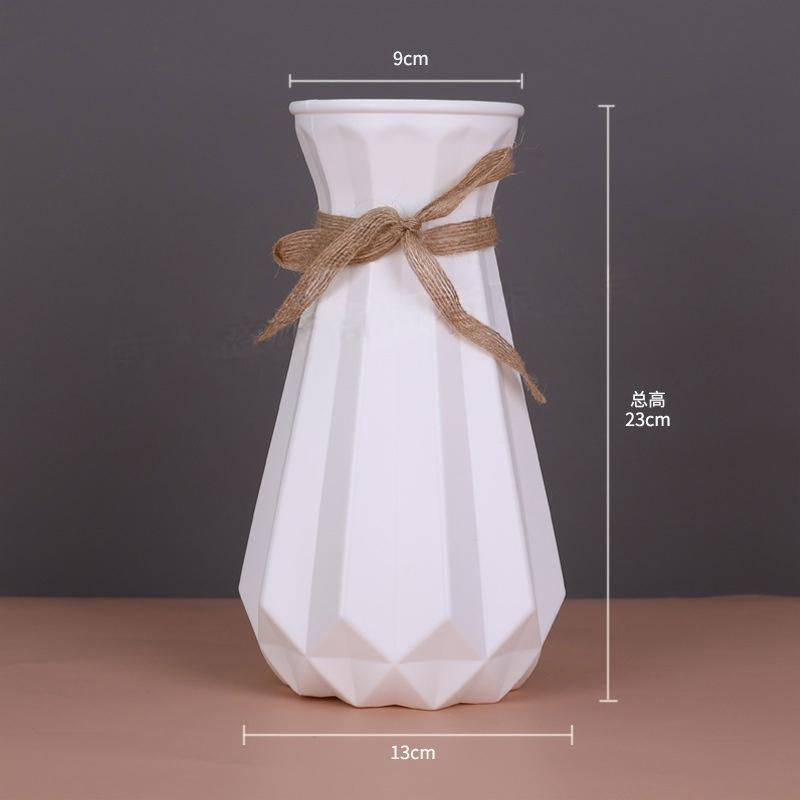 Textured Geometric Decorative Flower Vase Kalsten