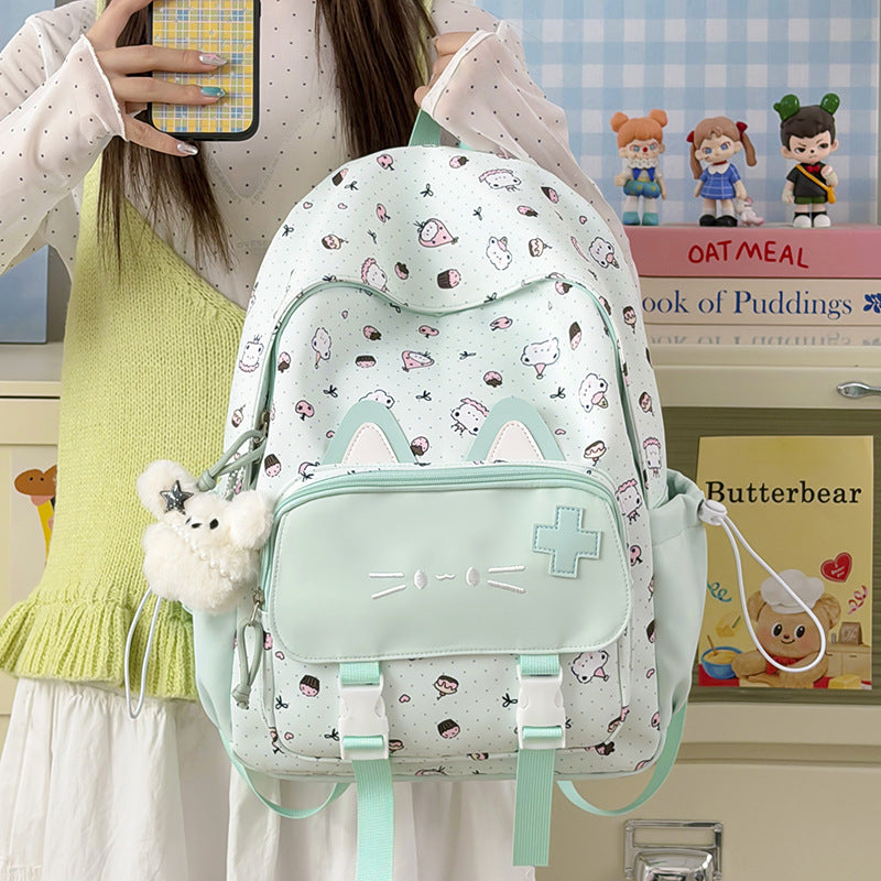Cartoon-Themed Cat Ears Backpack Kalsten