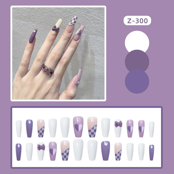 Elegant Long Stiletto Press-On Nails