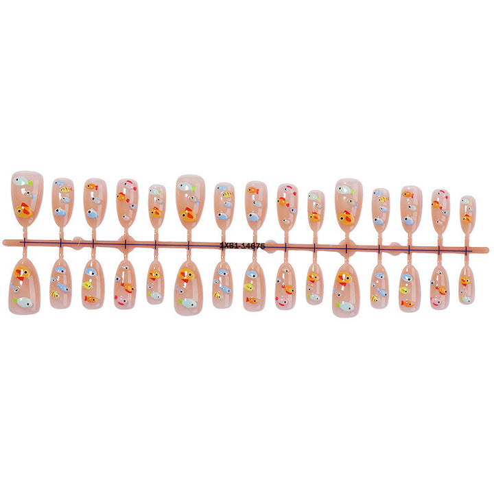 Nail art set with creative animal and fish motifs Kalsten