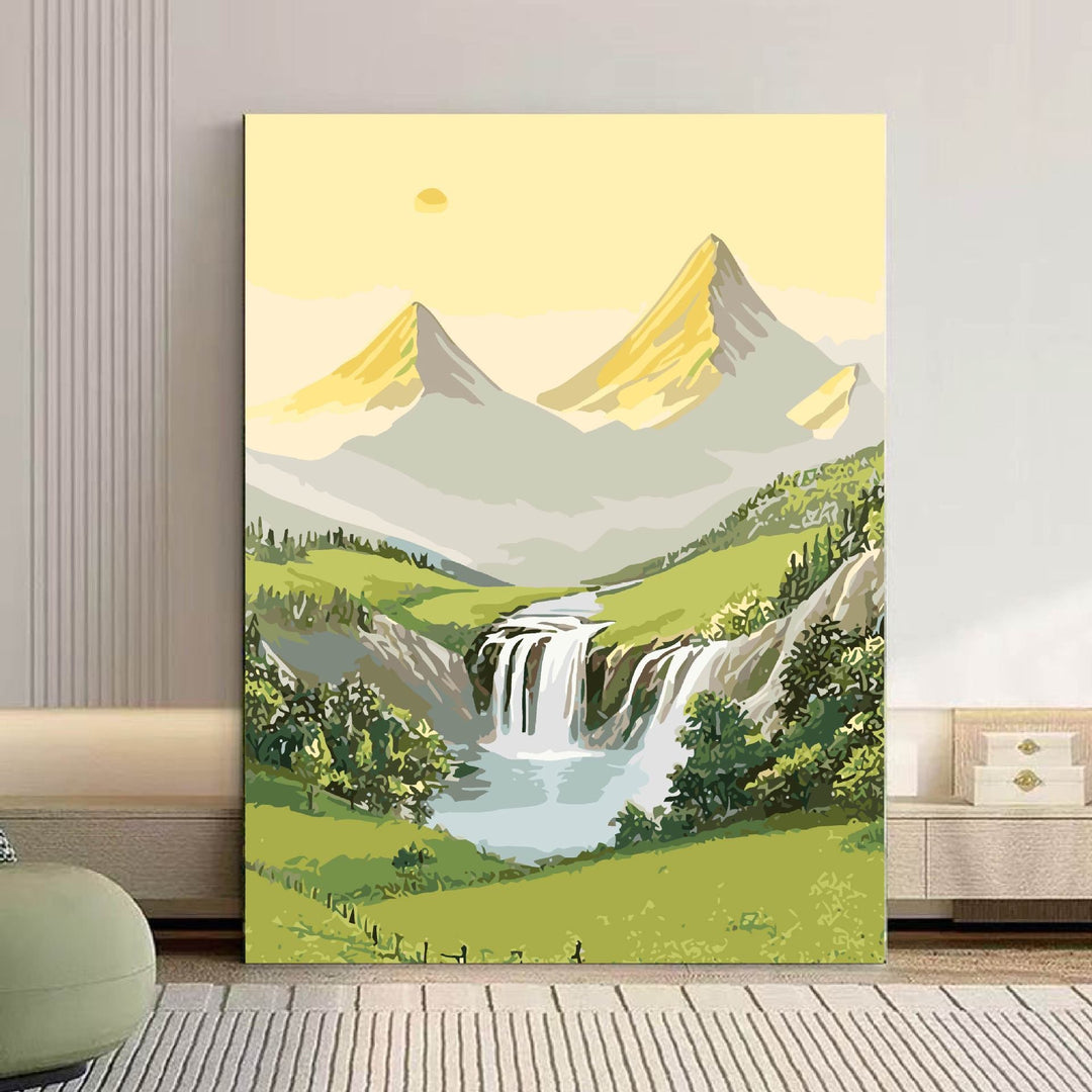 Scenic Mountain Landscape Canvas Art Kalsten 1785768018