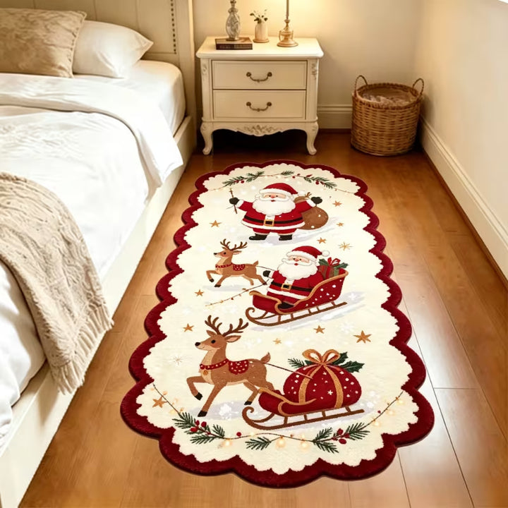 Winter-Themed Decorative Runner Rug