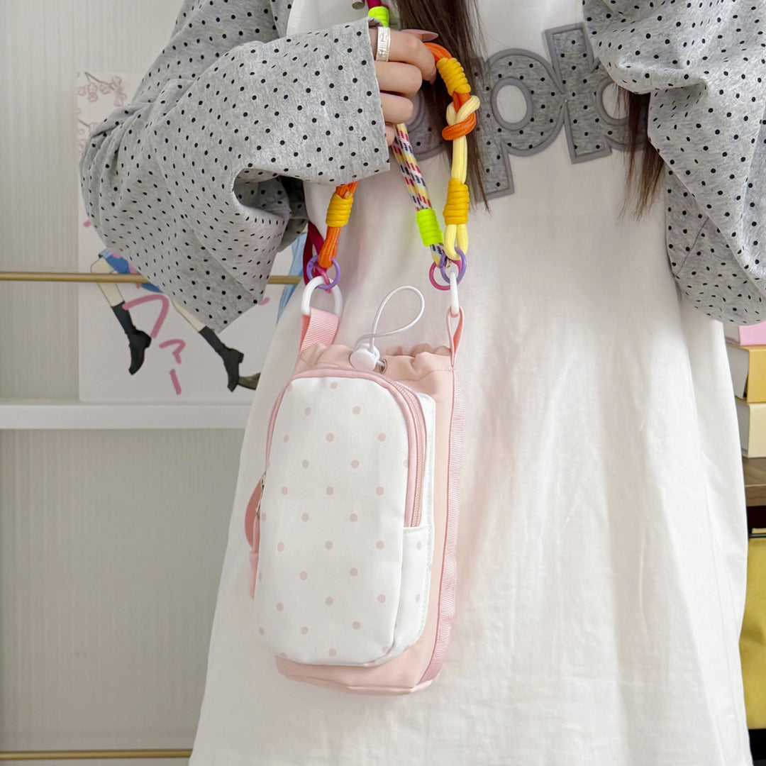 Trendy Polka Dot Mini Crossbody Bag