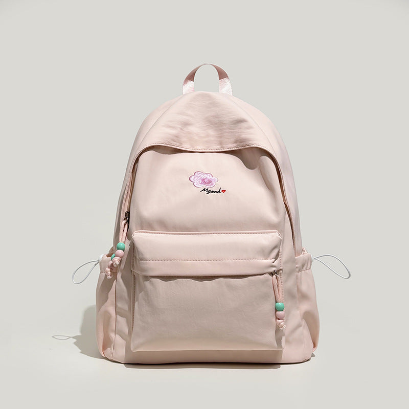 Elegant Floral Embellished Backpack Kalsten