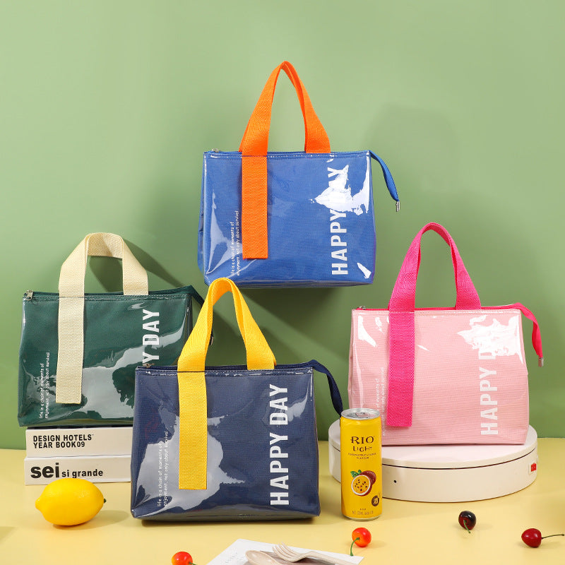 Insulated Lunch Tote with Zipper