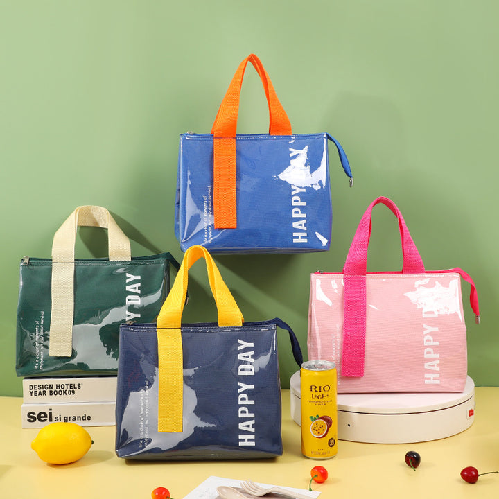 Insulated Lunch Tote with Zipper