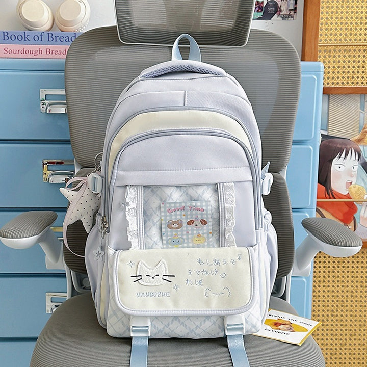 Cute Character-Themed School Backpack