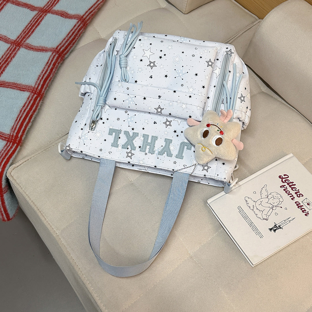 Stylish Star-Printed Backpack Kalsten 1791205378