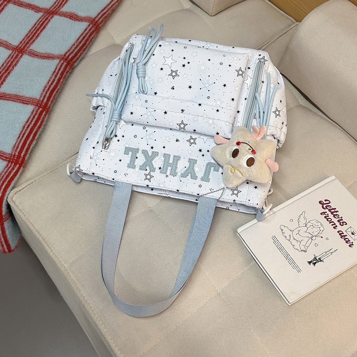 Stylish Star-Printed Backpack Kalsten 1791205378
