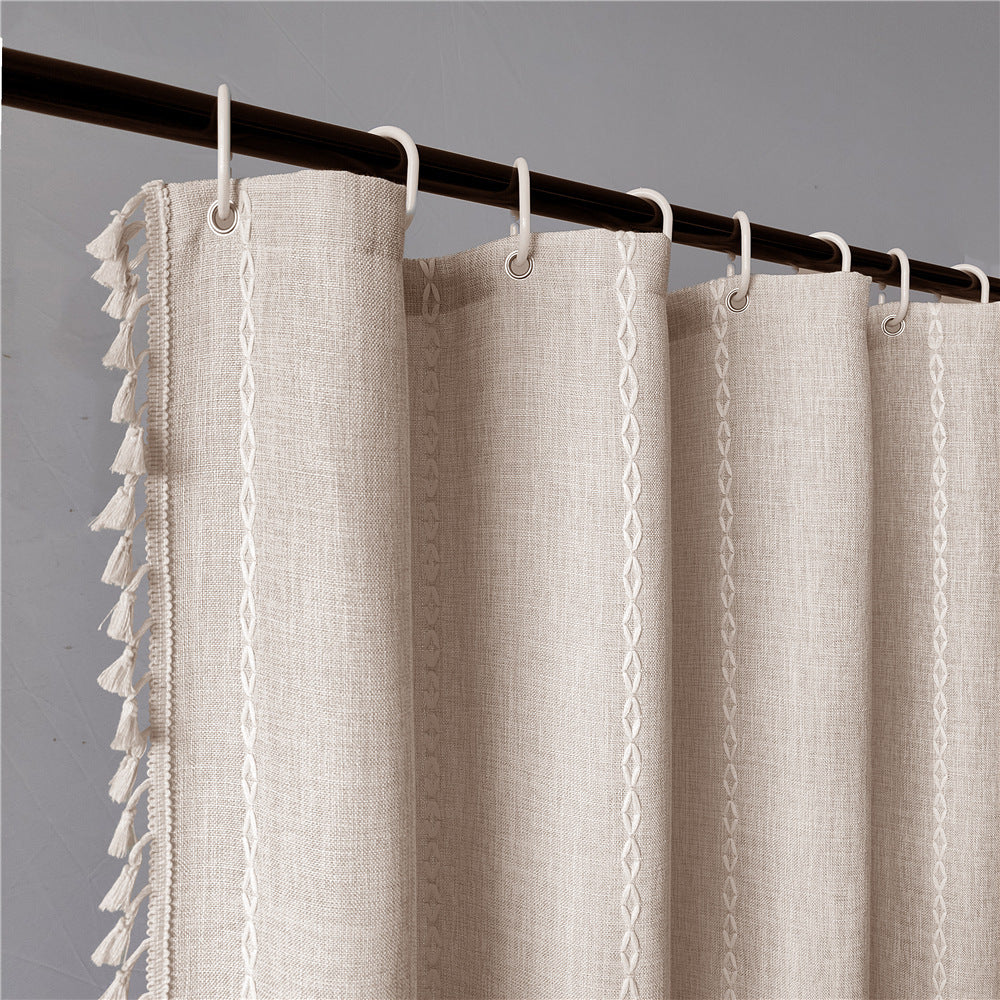 Premium Cotton Bathroom Shower Curtain Kalsten