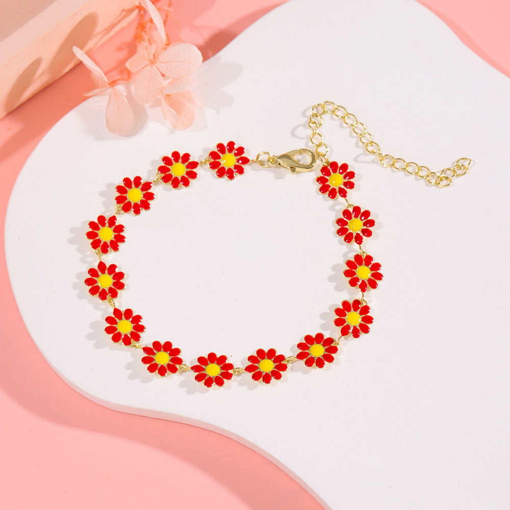 Floral Charm Bracelet Kalsten
