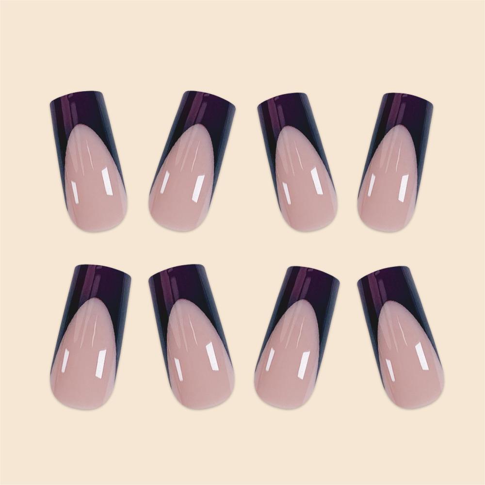 Trendy Ombre Stiletto Nail Extensions