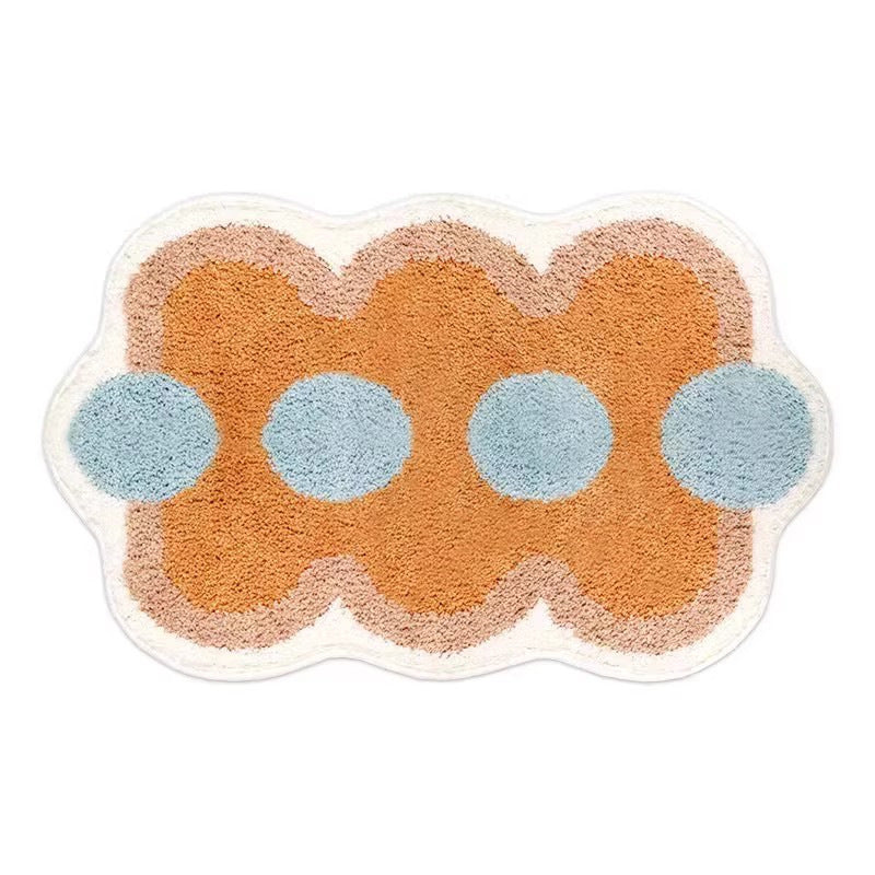 Cartoon Dog-Themed Bath Mat