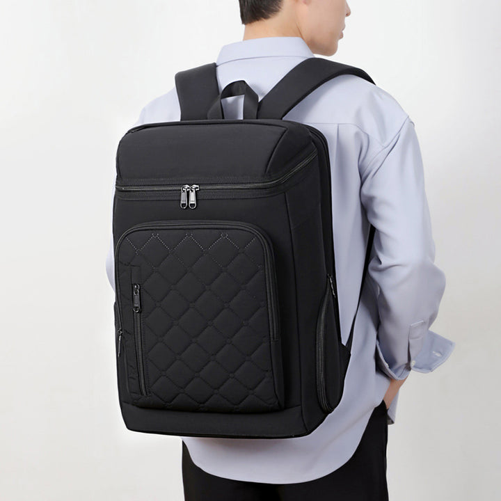 Quilted Multi-Functional Travel Backpack