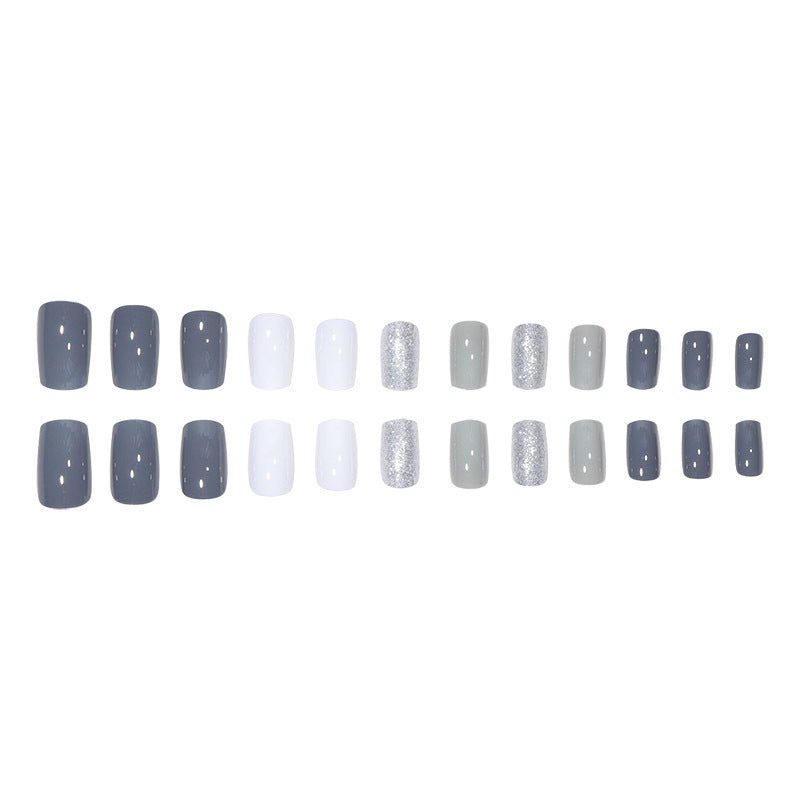 Chic Press-On Nail Set with Textured Finish Kalsten