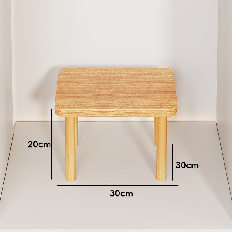 Adjustable Multi-Height Wooden Monitor Riser and Desktop Shelf