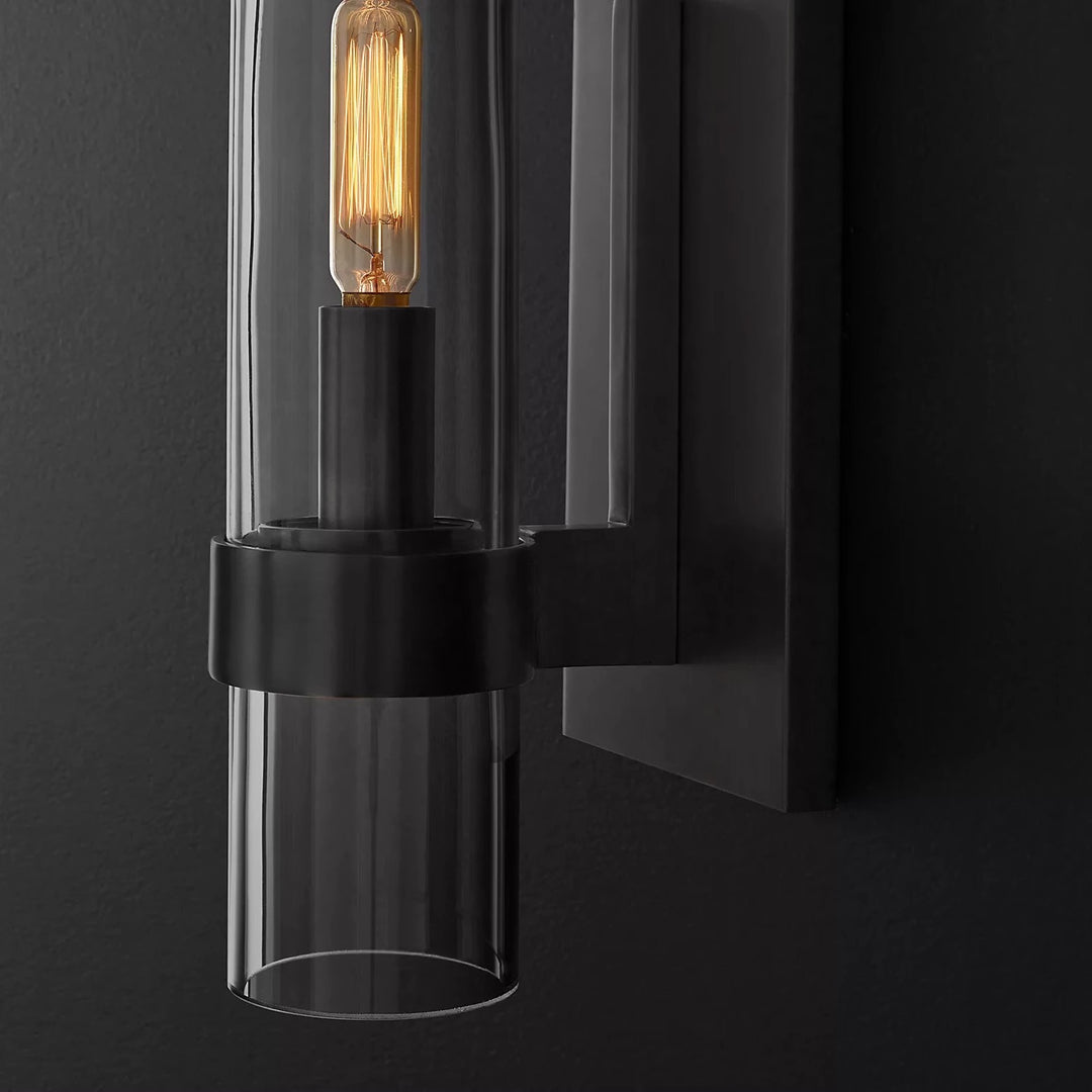 Elegant Glass Wall Sconce